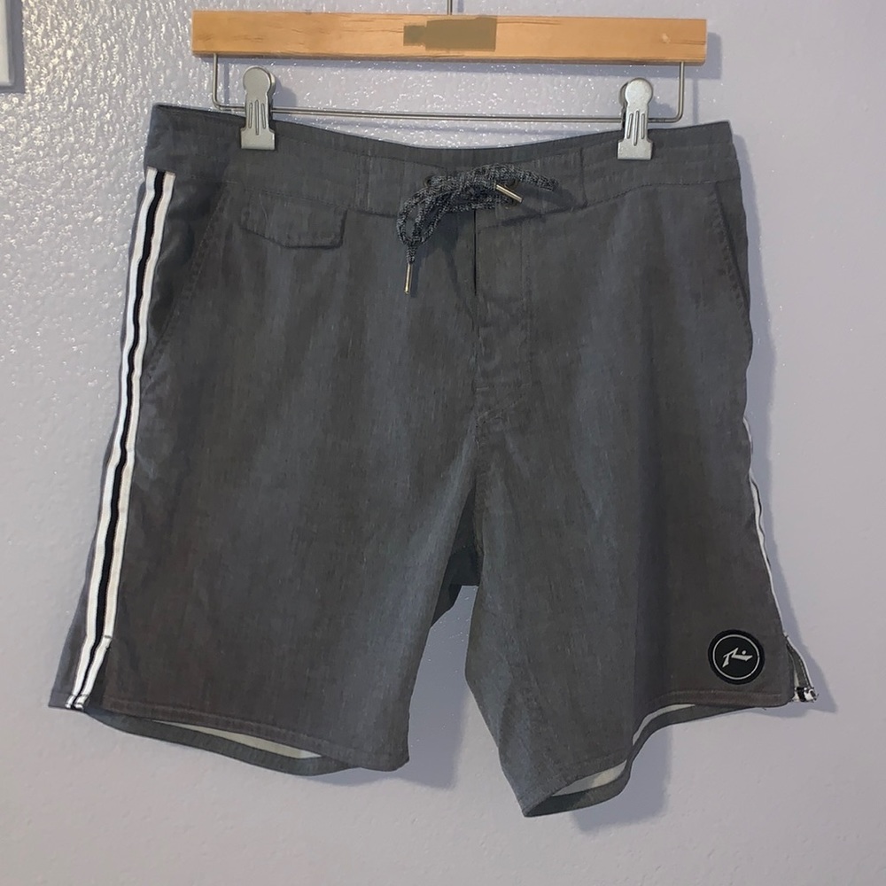 Rusty grey summer board shorts 30